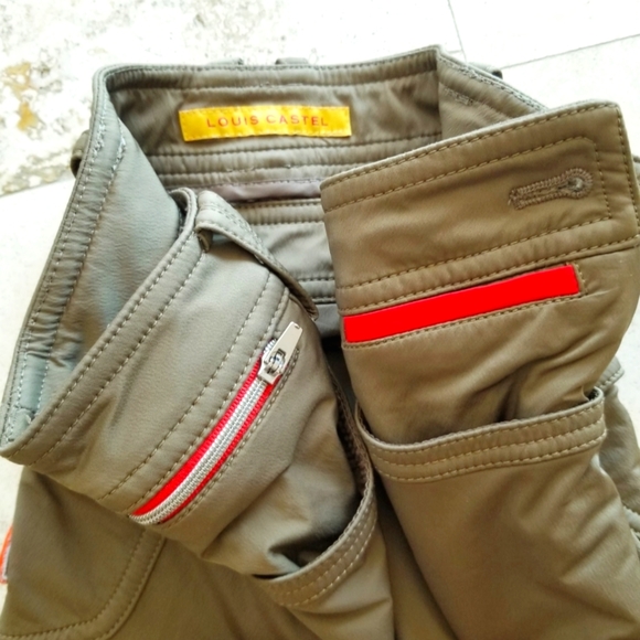 Louis Castel Women's Active Golf Tennis Skirt Skort Athletic Athleisure Zip up - Picture 5 of 14